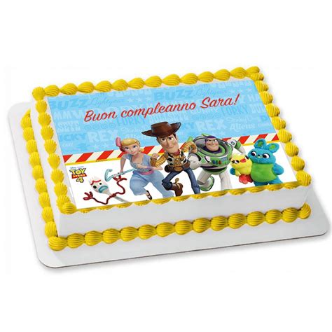 Collage di esempi di cialde personalizzate per torte con diverse tematiche: cartoni animati, foto, scritte, squadre.