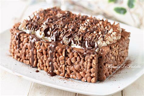 Base di riso soffiato e cioccolato per semifreddo
