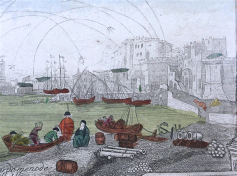 Illustrazione di un cuoco francese del XVIII secolo intento a preparare un dolce