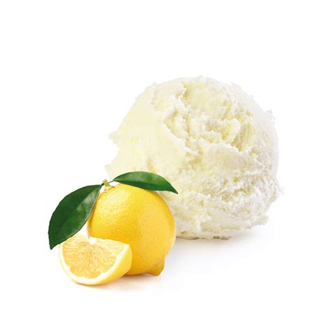 gelato artigianale al limone