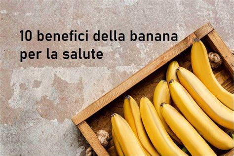 Infografica che illustra i principali nutrienti e benefici della banana fresca.