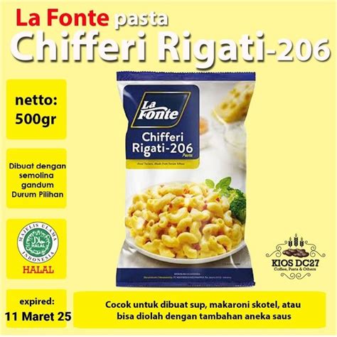 Infografica che mostra la forma dei Chifferi Rigati e come le rigature trattengono la salsa.