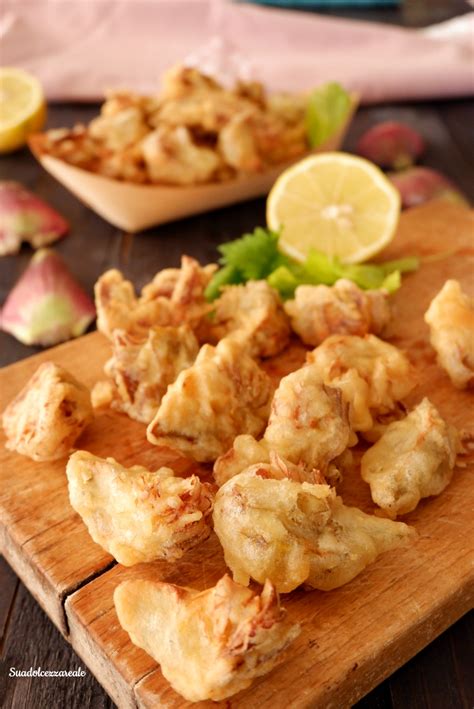 carciofi fritti in pastella senza uova