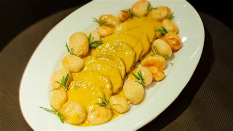 arrosto di vitello al vino bianco e senape