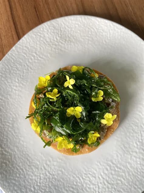 dettaglio di rucola fresca e croccante
