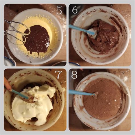 Infografica che illustra i passaggi per la preparazione del semifreddo ai due cioccolati con stampo da plumcake.