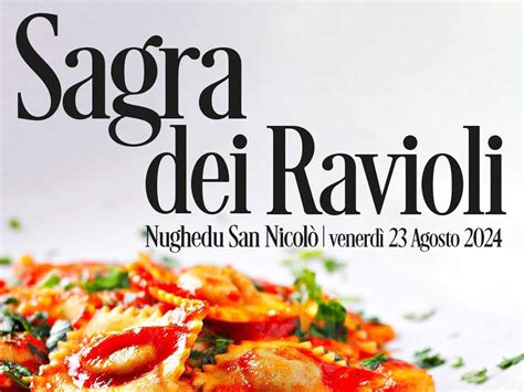 Insegna della sagra dei ravioli di Santa Apollonia