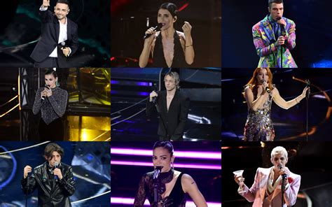 Immagine di Lo Stato Sociale che suona sul palco di Sanremo