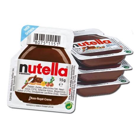 Immagine di una confezione speciale di Nutella con design unici