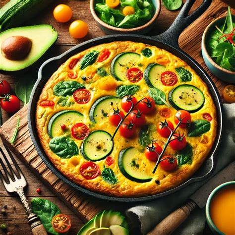 Mescolare gli ingredienti per la pastella della frittata vegana