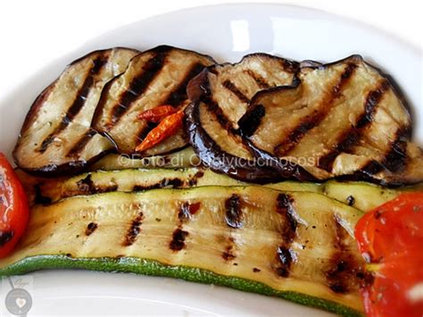 immagini di melanzane e zucchine grigliate