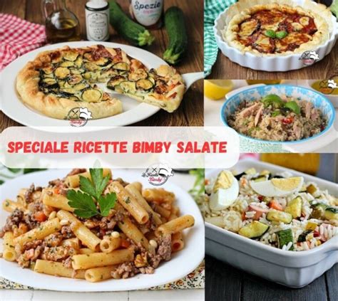 Infografica che confronta le diverse tipologie di torte salate preparabili con il Bimby