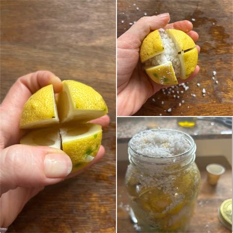 barattolo con limoni sotto sale
