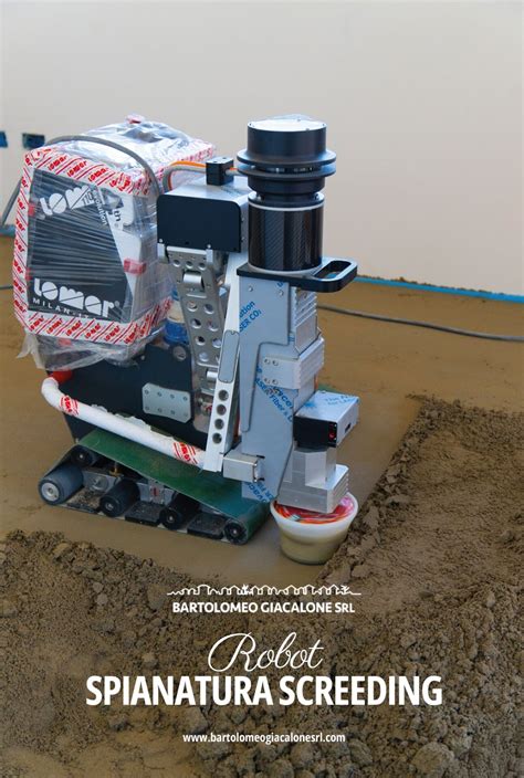 Macchinario per la preparazione e stesura del massetto