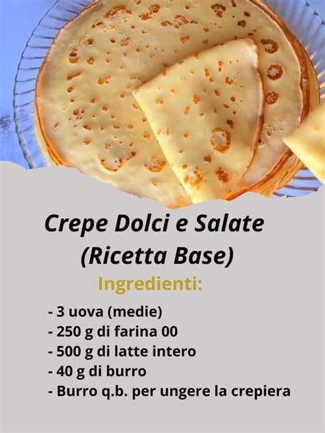 Illustrazione di crespelle salate pronte per essere farcite