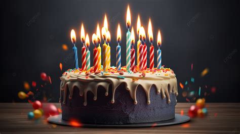 Una torta decorata con candeline a forma di cuore e con dettagli floreali.