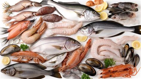Composizione di diversi tipi di pesce crudo marinato
