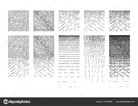 Diagramma che illustra le diverse tecniche di tratteggio: semplice, incrociato, tonale e verticale.