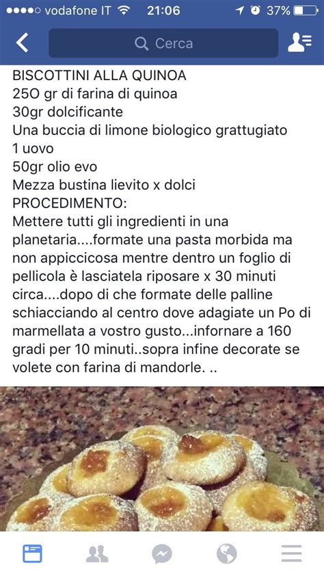 Schema illustrativo dei passaggi chiave della preparazione dei biscotti alla quinoa, dalla miscelazione degli ingredienti alla cottura