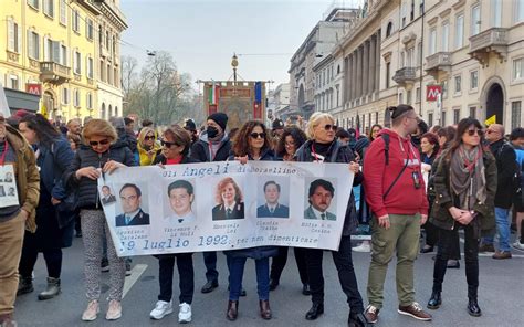 Manifestazione in ricordo delle vittime di mafia