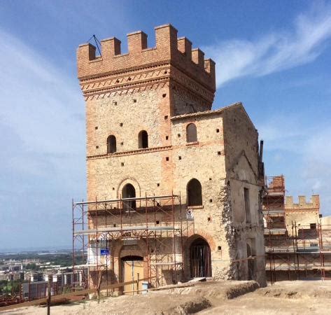 Illustrazione dell'antico castello 'A Castelluccia di Battipaglia