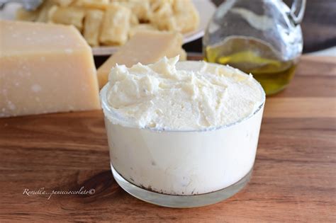 ingredienti per la crema al parmigiano