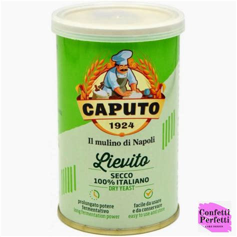 Un barattolo di Lievito Secco Caputo 100% Italiano