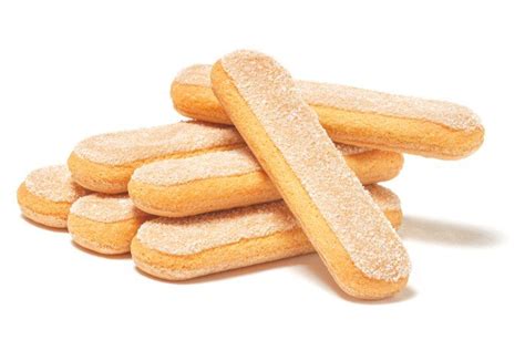 illustrazione dei savoiardi tradizionali piemontesi disposti su una teglia