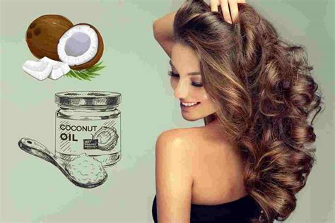 capelli lucidi e sani dopo un trattamento con olio di cocco