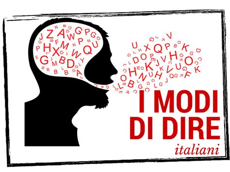Collage di vignette umoristiche che rappresentano modi di dire italiani