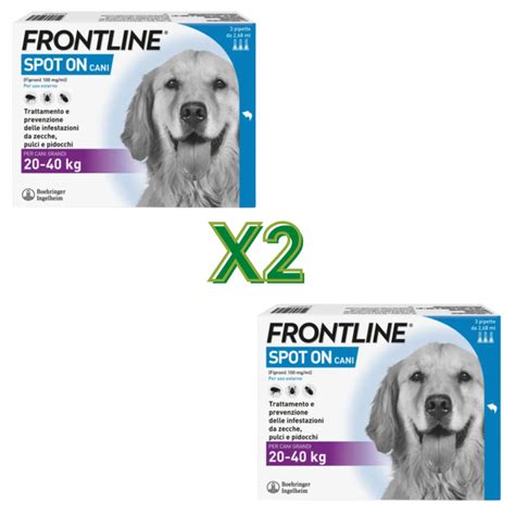 Confezioni di Prinocate spot-on per cani e gatti di diverse taglie