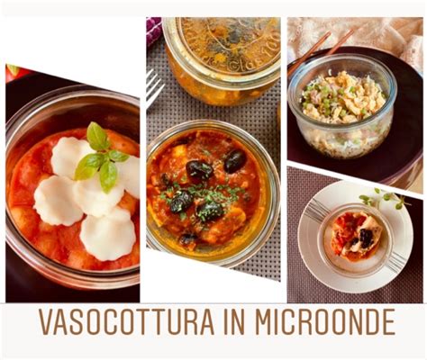 Schema semplificato del processo di vasocottura al microonde