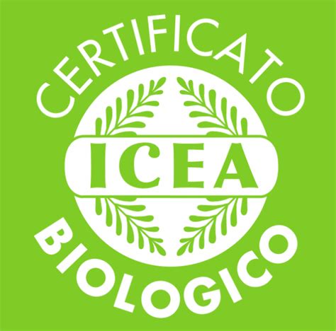 Logo ICEA, certificazione biologica