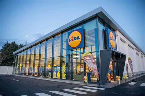 Mappa della presenza dei negozi Lidl in Italia
