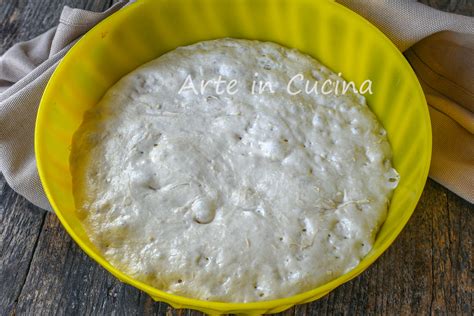 Immagine di un impasto per pane lievitato in una ciotola
