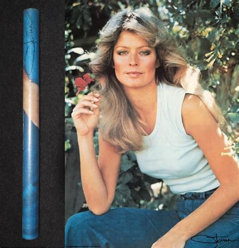 Farrah Fawcett nel 1976 in jeans stretch Fiorucci