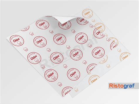 Esempio di carta alimentare personalizzata con logo