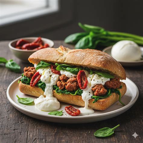 Hamburger vegetariani serviti in un panino con verdure fresche