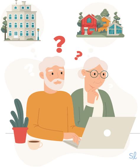 Illustrazione concettuale di Senior Living