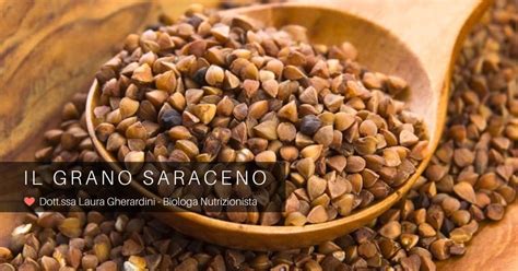 Infografica sui benefici del grano saraceno