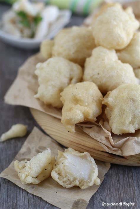 Ingredienti per il ripieno di baccalà