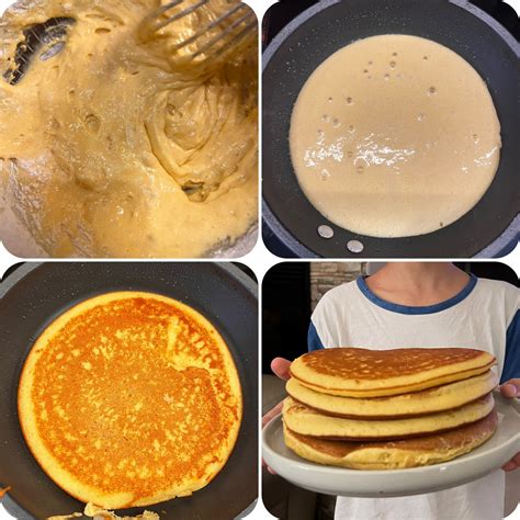 Schema di preparazione dei pancake con il Bimby
