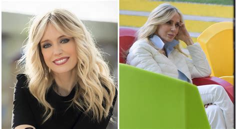 Ritratto di Brigitta Boccoli in un momento di intervista