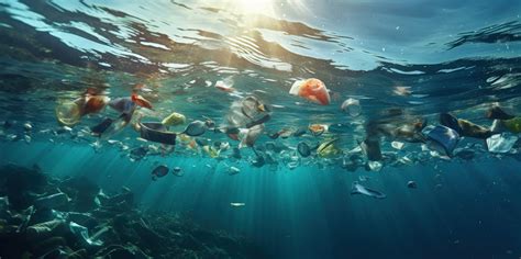 Immagine di rifiuti raccolti dal mare