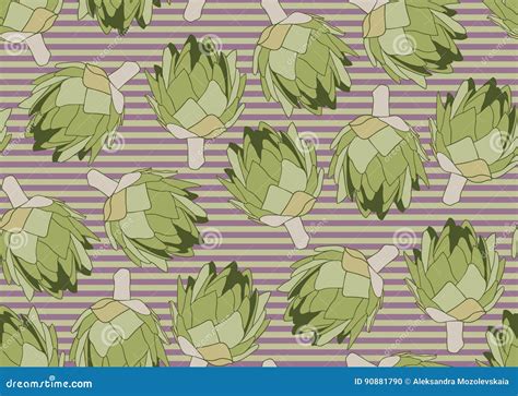 Illustrazione stilizzata del carciofo come simbolo di difesa e austerità