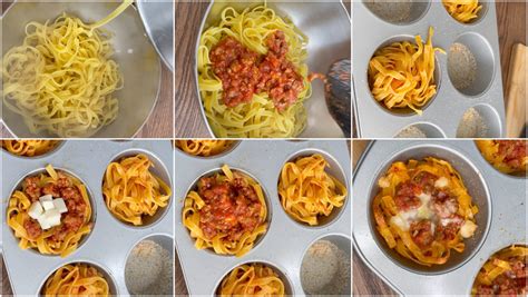 Immagine di nidi di tagliatelle fresche pronti per essere cotti o congelati