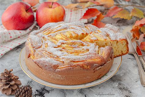 Torta di mele con yogurt
