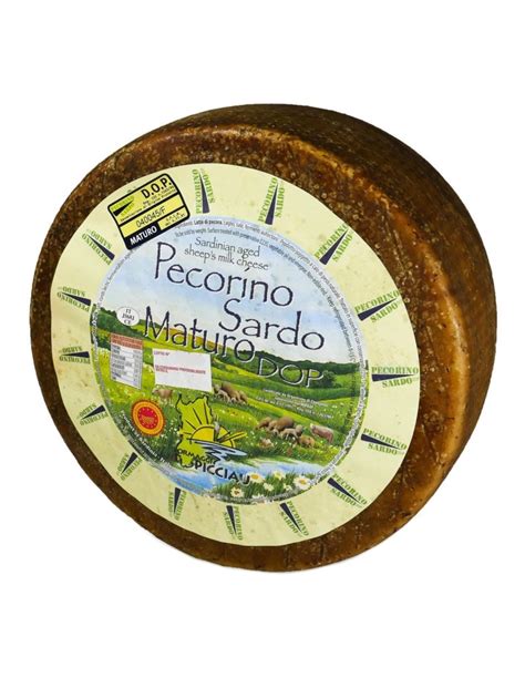 Schema comparativo delle caratteristiche del Pecorino Sardo Dolce e Maturo