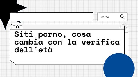 Schermata del processo di verifica dell'età su Sex.com