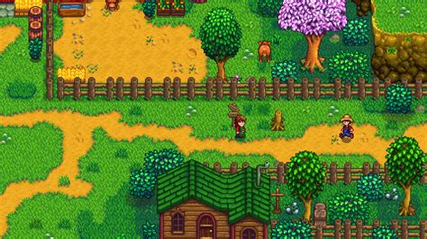 Illustrazione di un dinosauro di Stardew Valley nel suo pollaio.